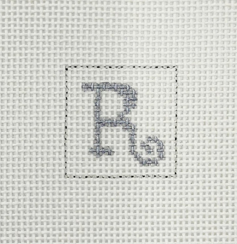 Letter R 1 Inch Square - BW616