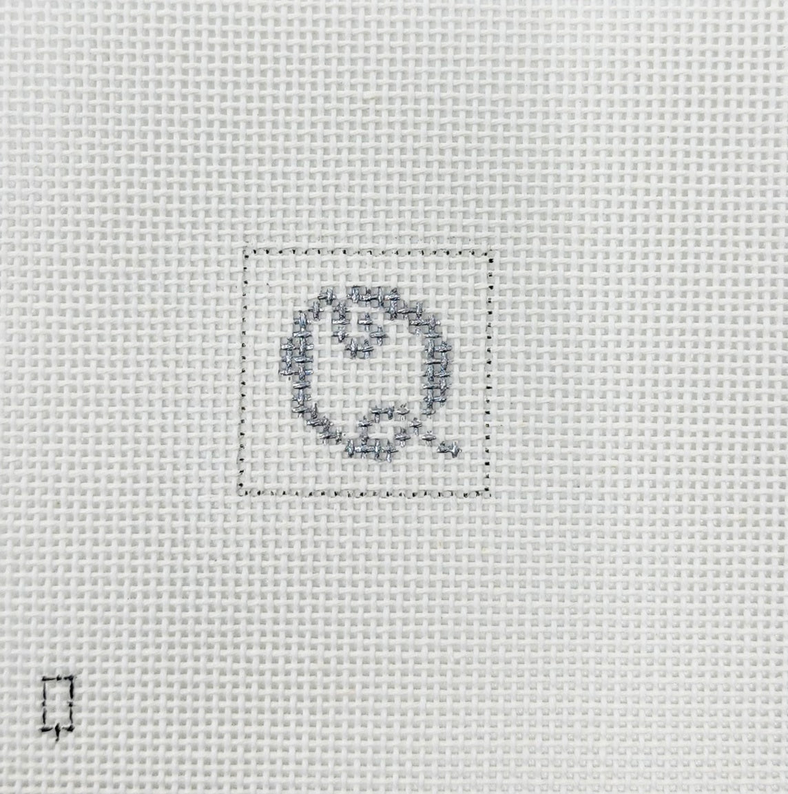 Letter Q 1 Inch Square - BW615
