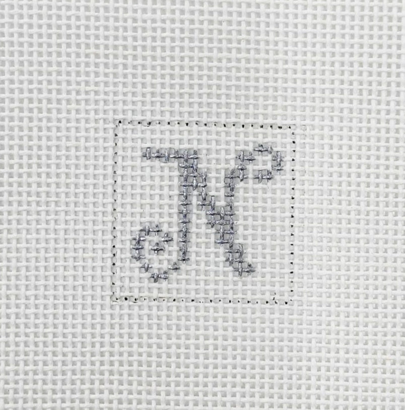 Letter N 1 Inch Square - BW613