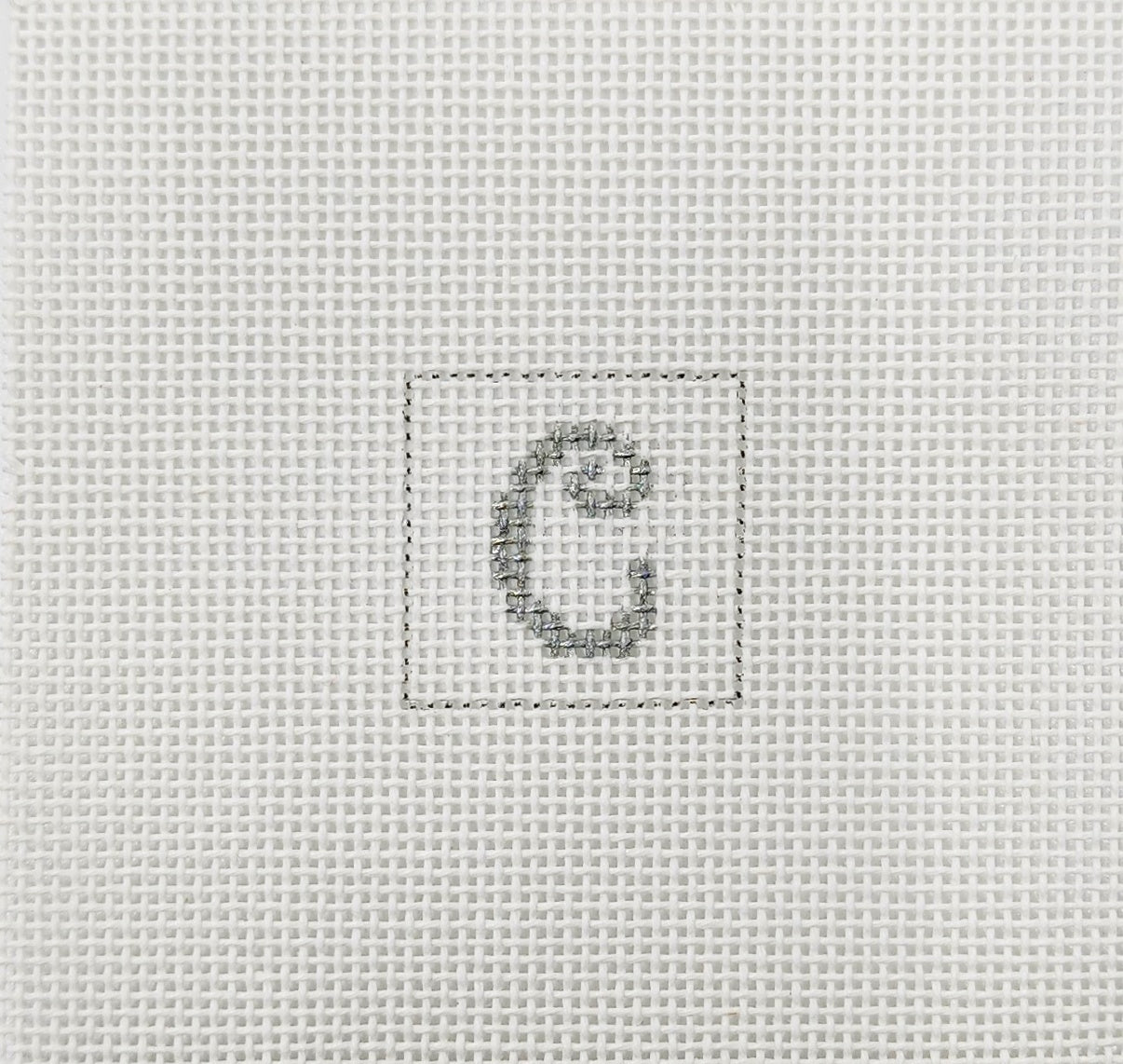 Letter C 1 Inch Square - BW605