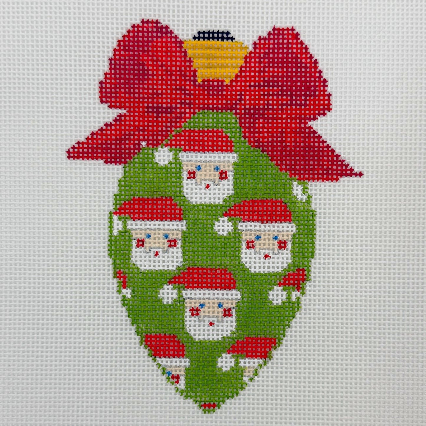 Bow Bulb Santa - BW2282NBL