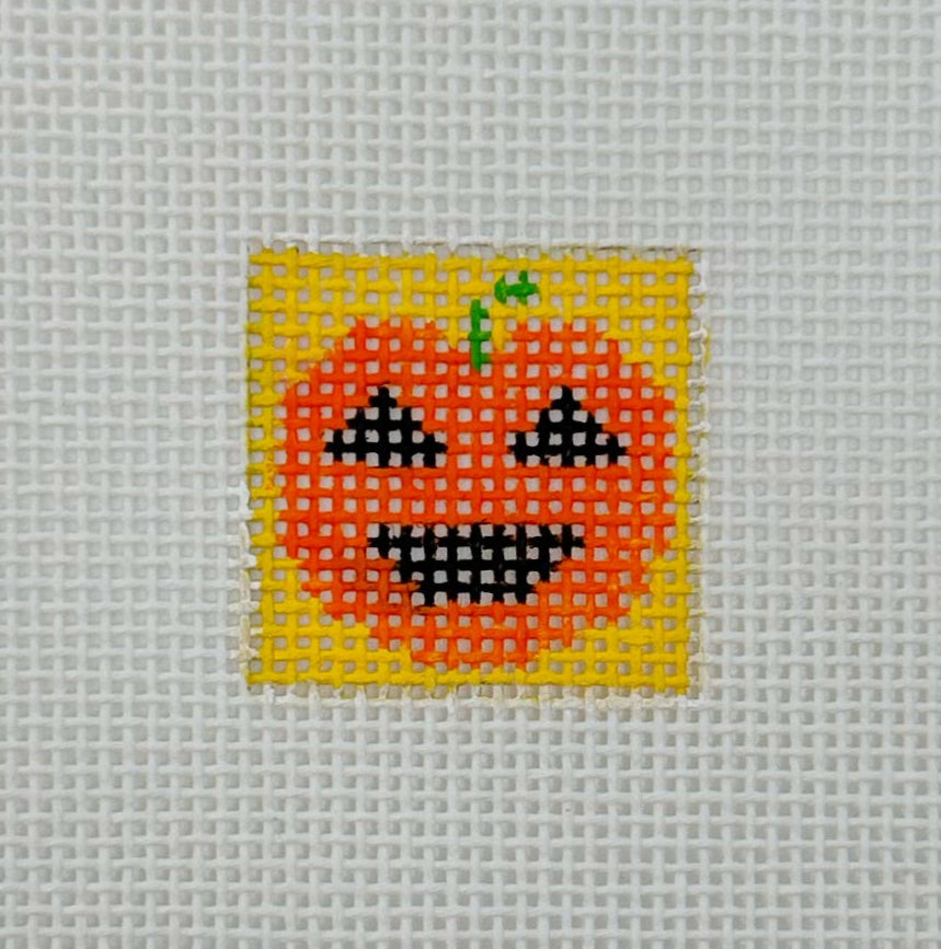 Jack O' Lantern 1 Inch Square - BW528