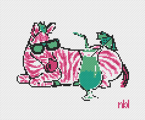 Vacation Zebra - BW2103NBL