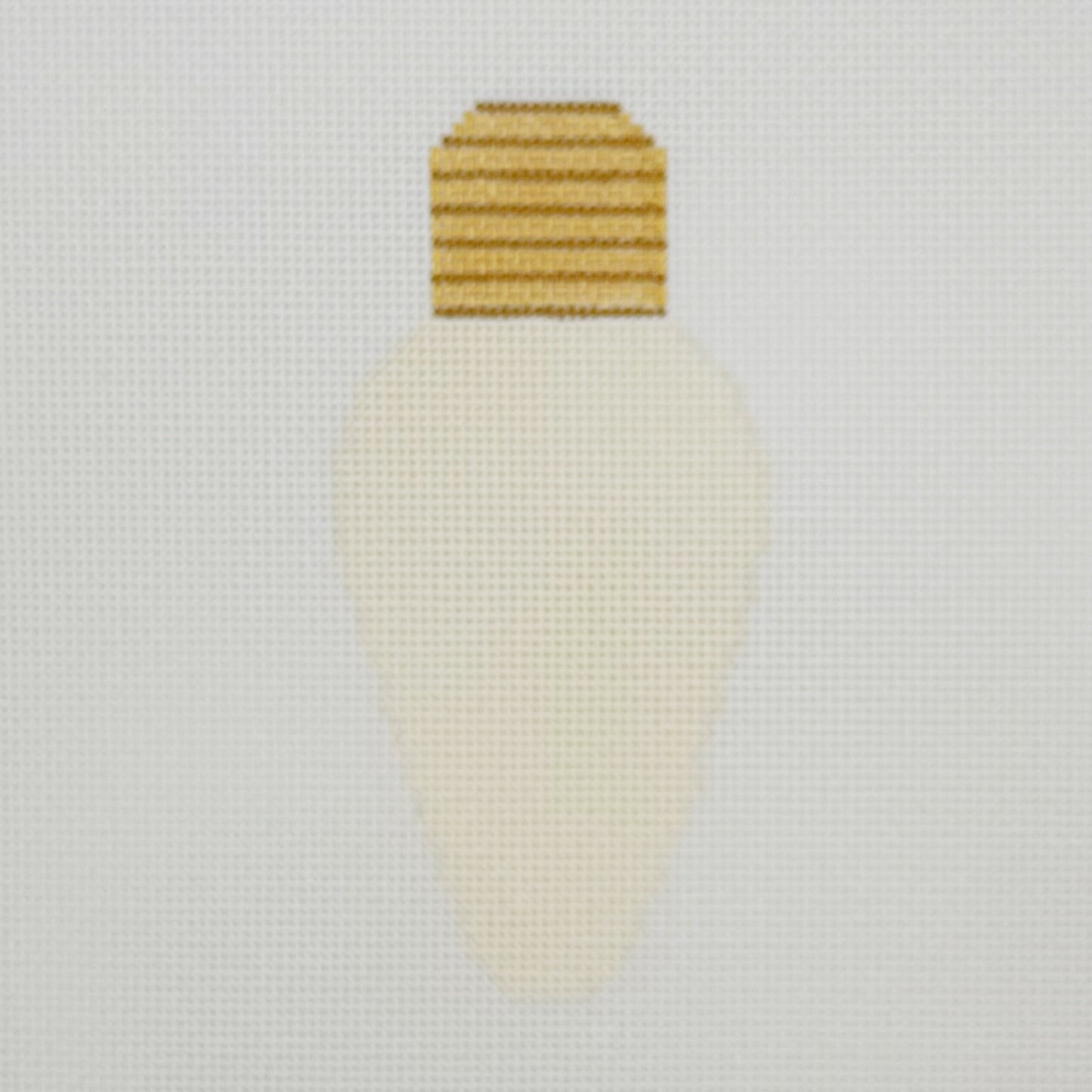 Light Bulb Natural with Stitch Guide - BW168