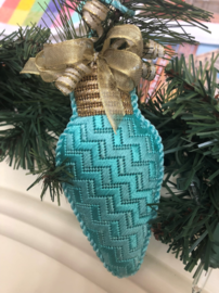 LB9 - Classic Light Bulb Aqua