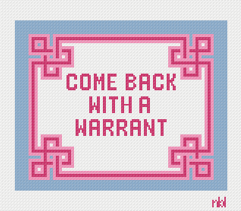 Come Back with a Warrant - BW2076NBL
