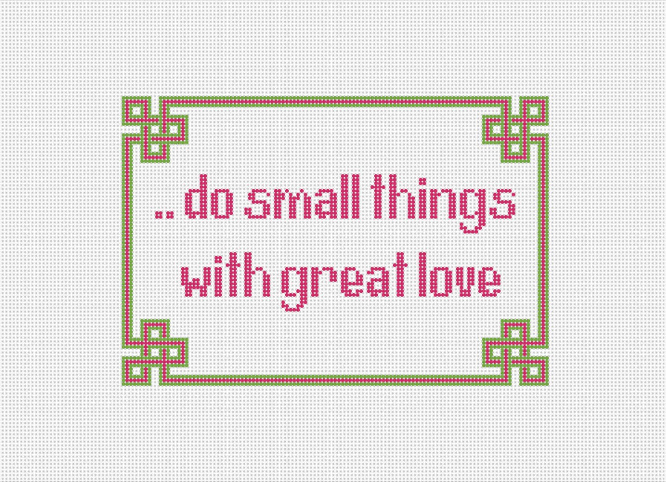 2085NBL - do small things with great love