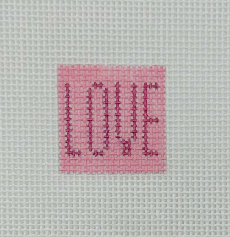 Love 1 Inch Square - BW520