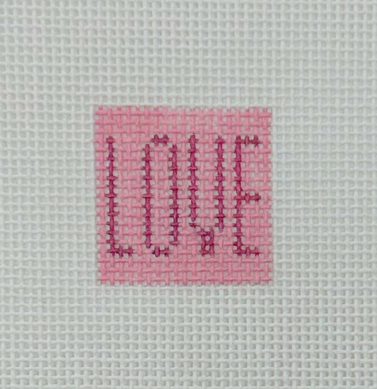 Love 1 Inch Square - BW520