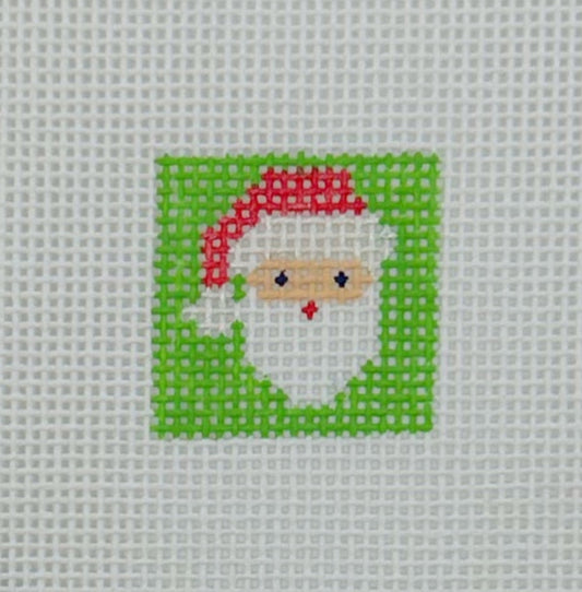 Santa 1 Inch Square - BW504