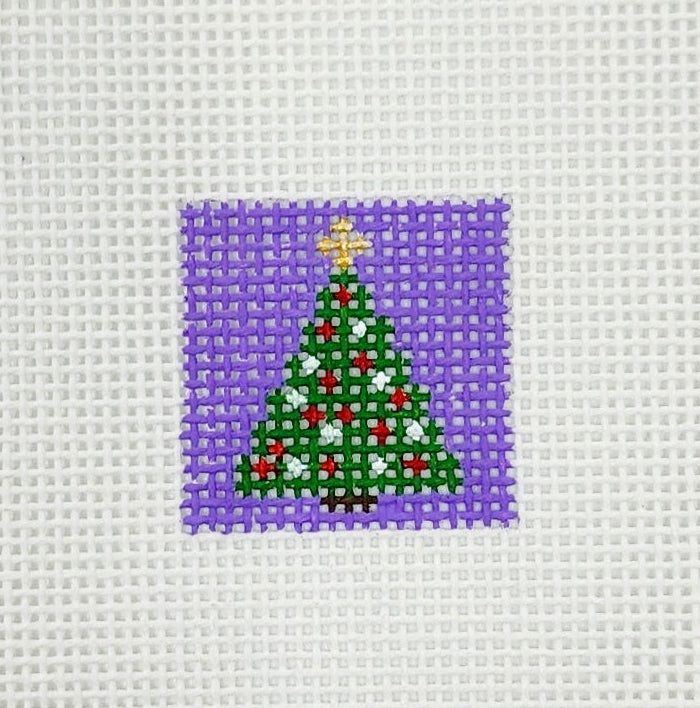 Christmas Tree 1 Inch Square - BW513