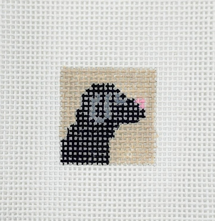Black Dog 1 Inch Square - BW545
