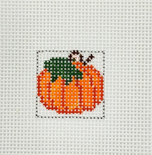 Pumpkin 1 Inch Square - BW529