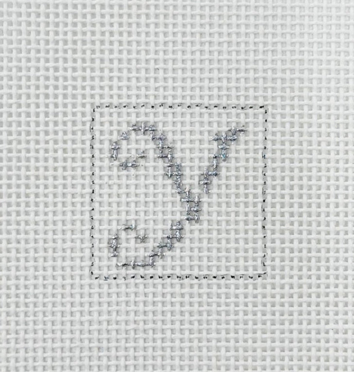 Letter Y 1 Inch Square - BW623