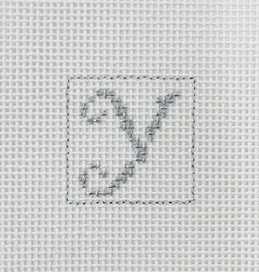 Letter Y 1 Inch Square - BW623