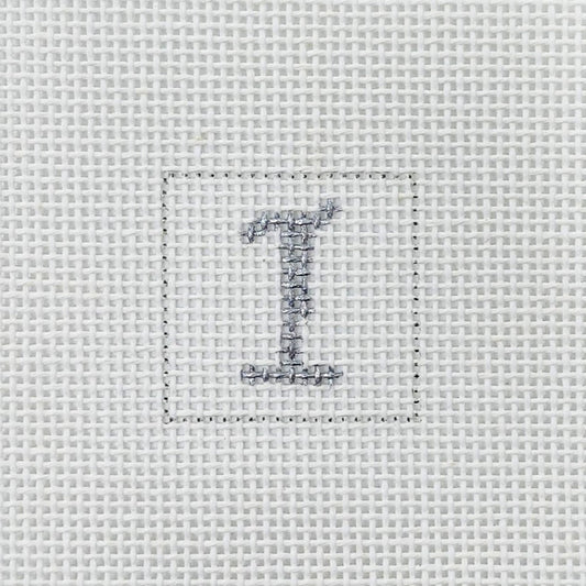 Letter I 1 Inch Square - BW609