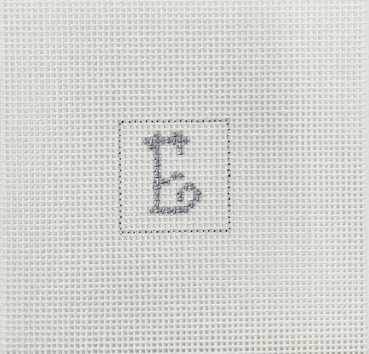 Letter E 1 Inch Square - BW606