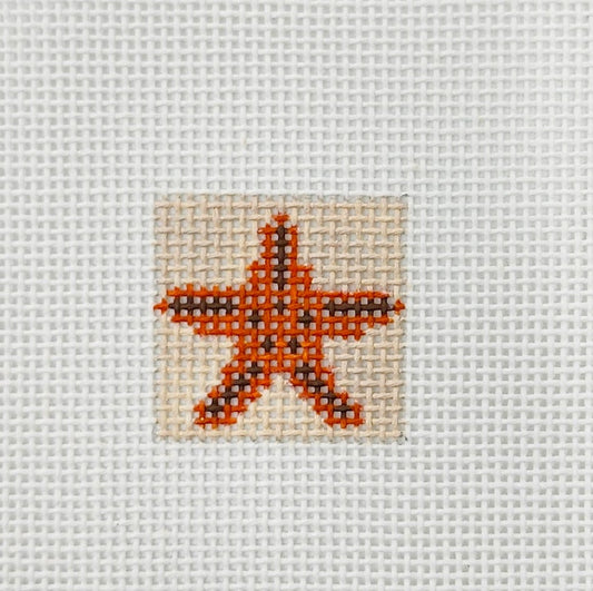 Starfish 1 Inch Square - BW531