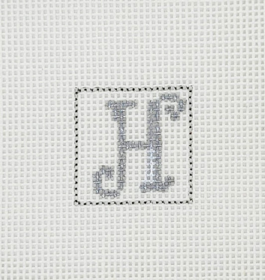 Letter H 1 Inch Square - BW626