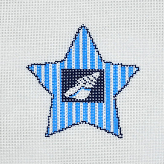 Star with Conch Shell Ornament - BW18EW