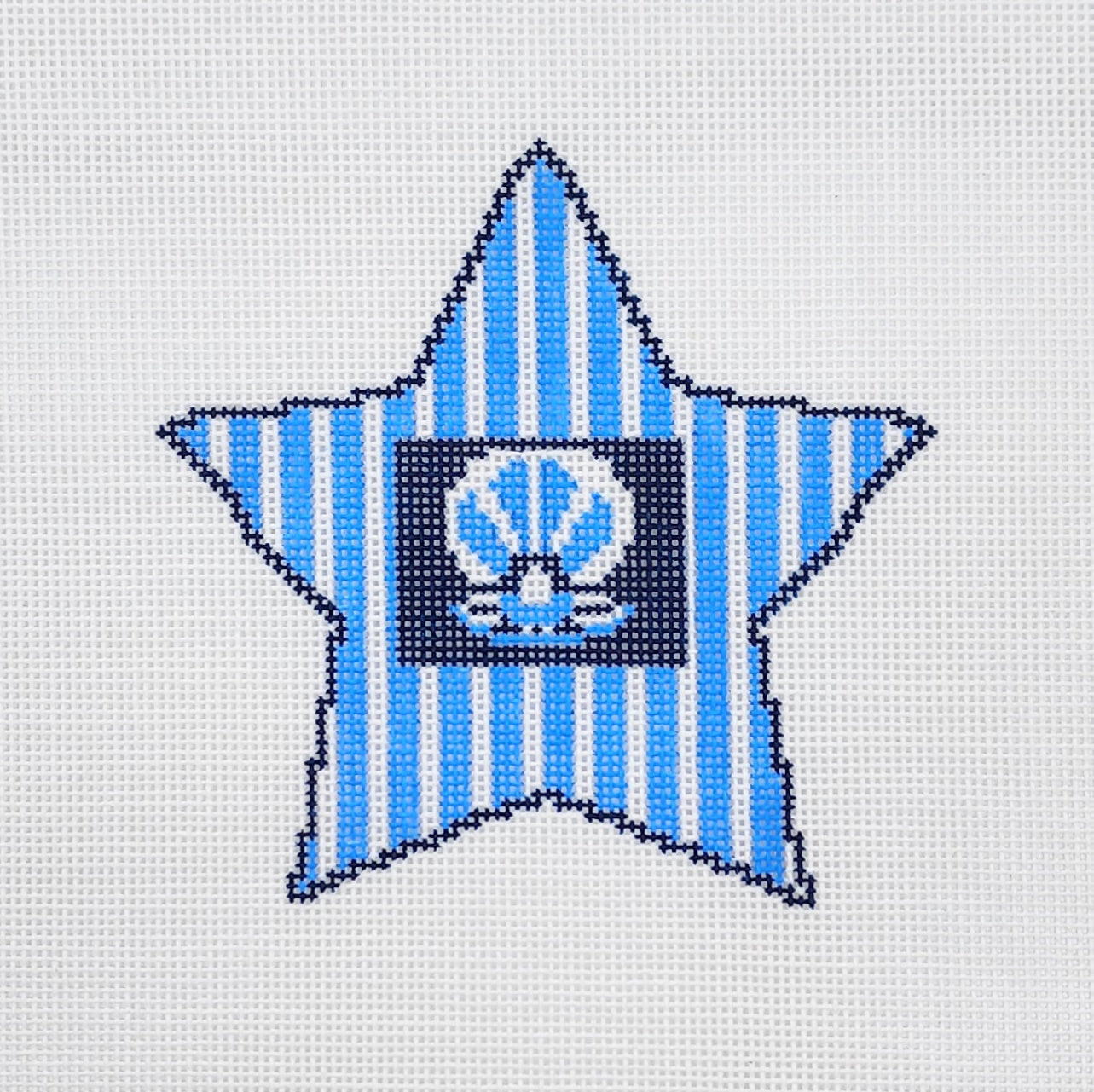 Star with Pearl Shell Ornament - BW15EW