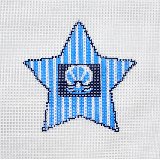 Star with Pearl Shell Ornament - BW15EW