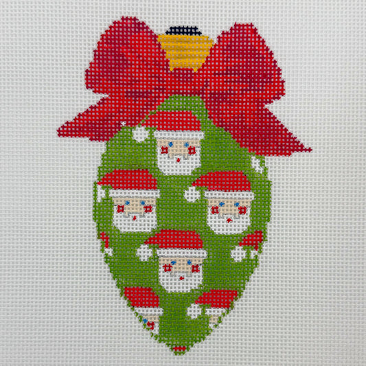 Bow Bulb Santa - BW2282NBL