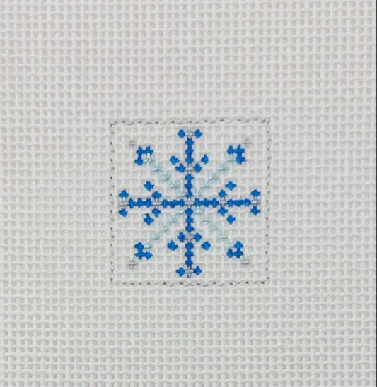 Snowflake 1 Inch Square - BW514
