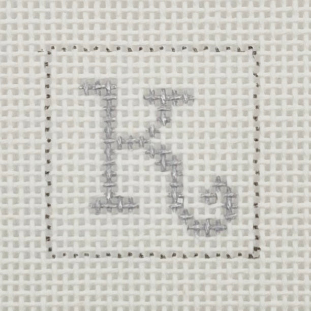 Letter K 1 Inch Square - BW627