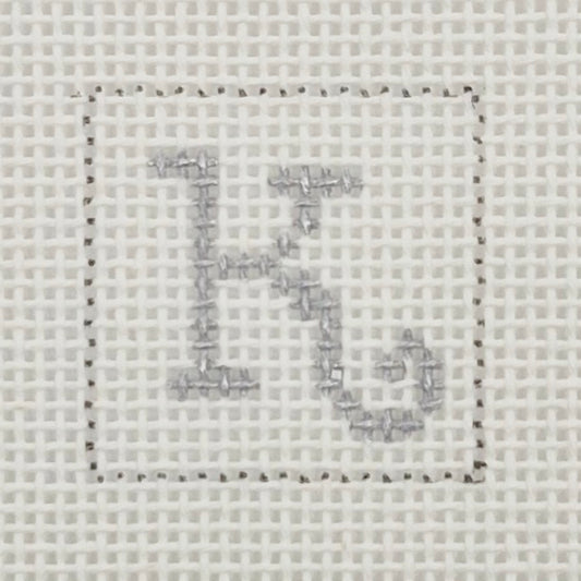 Letter K 1 Inch Square - BW627
