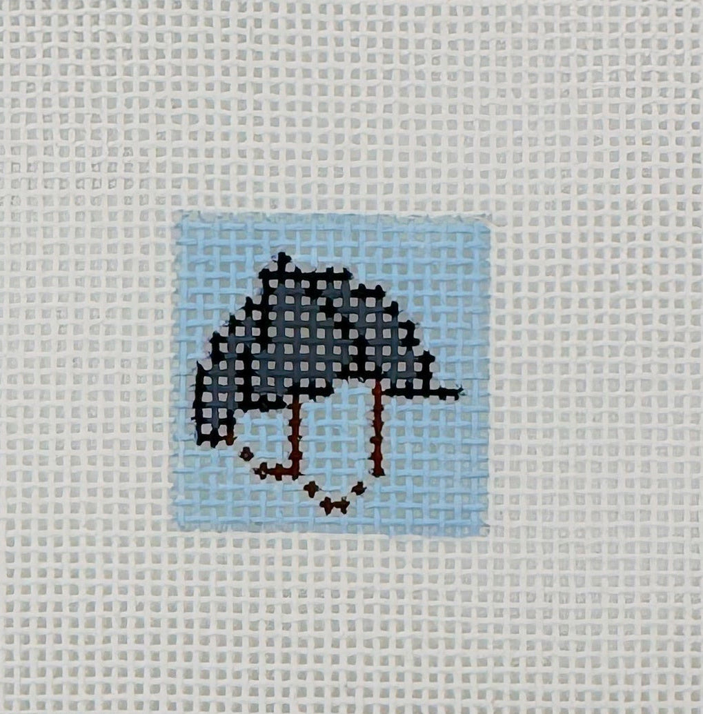 English Helmet 1 Inch Square - BW592