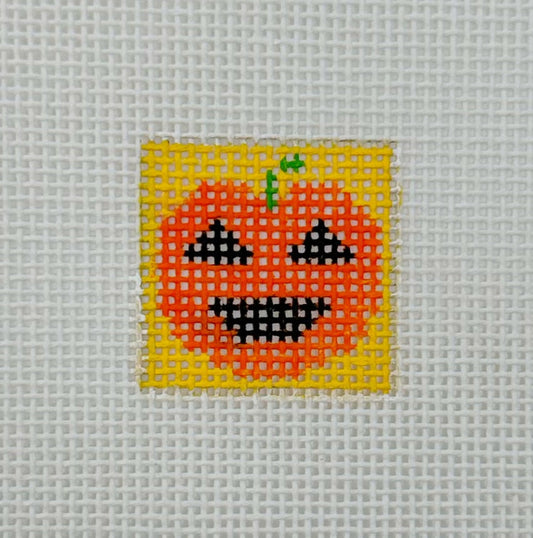 Jack O' Lantern 1 Inch Square - BW528