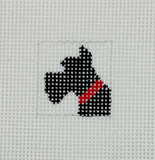 Scottie 1 Inch Squares - BW547