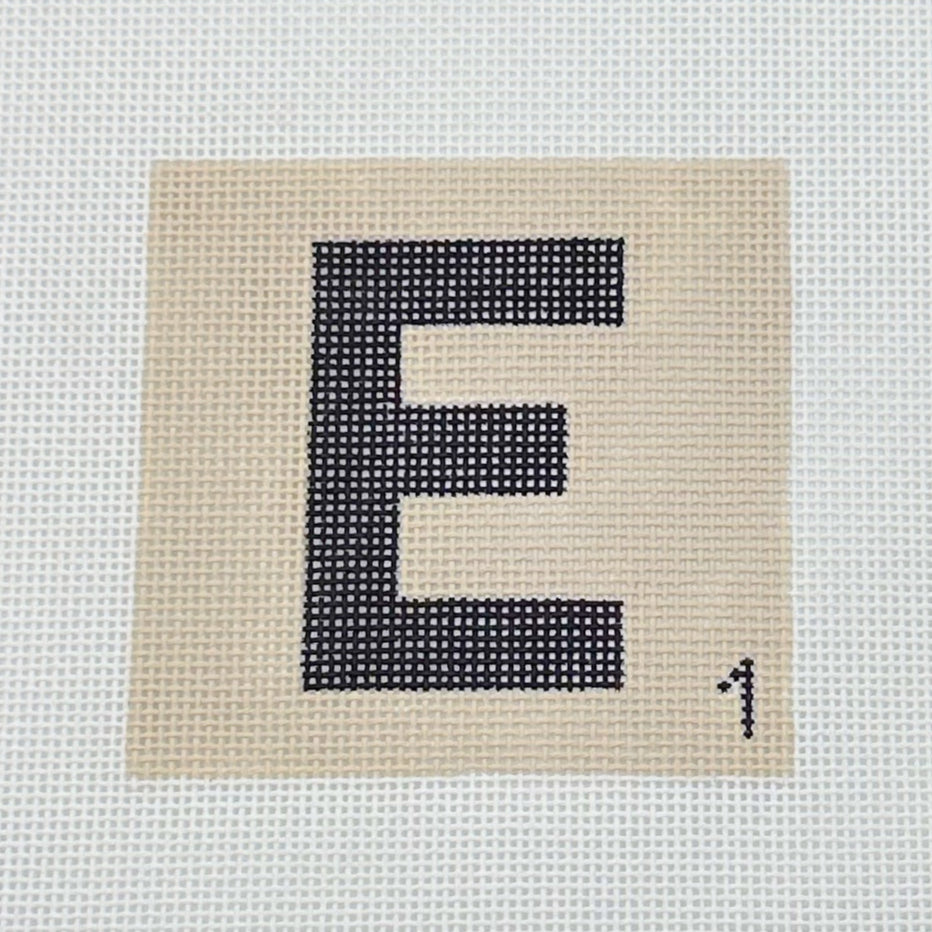 Scrabble Tile E - BW72