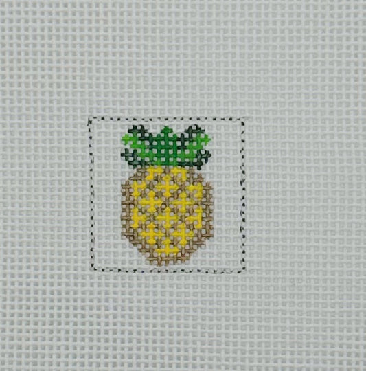 Pineapple 1 Inch Square - BW570