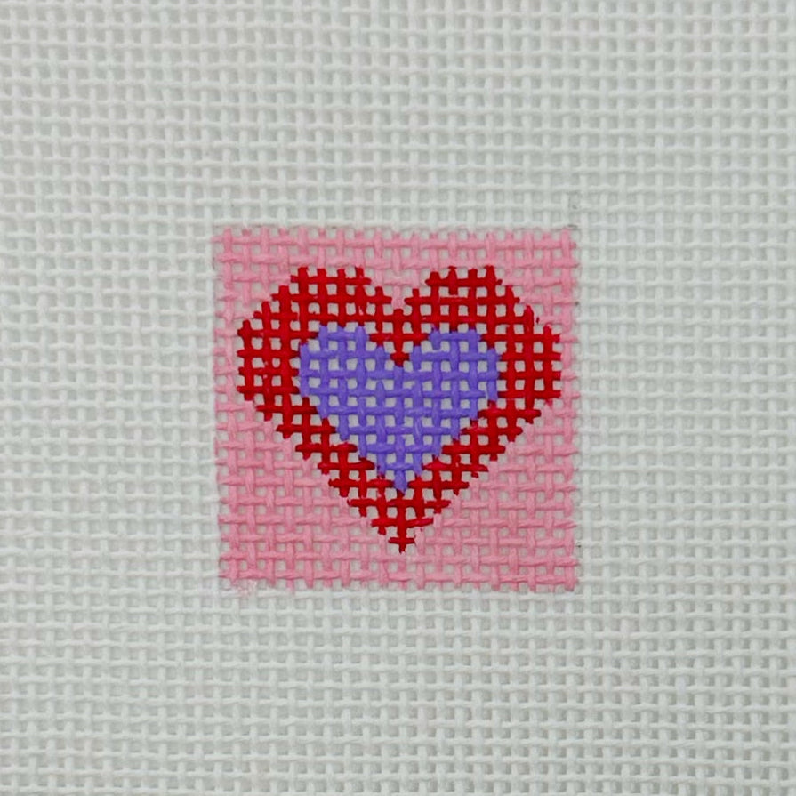 Heart 1 Inch Square - BW522