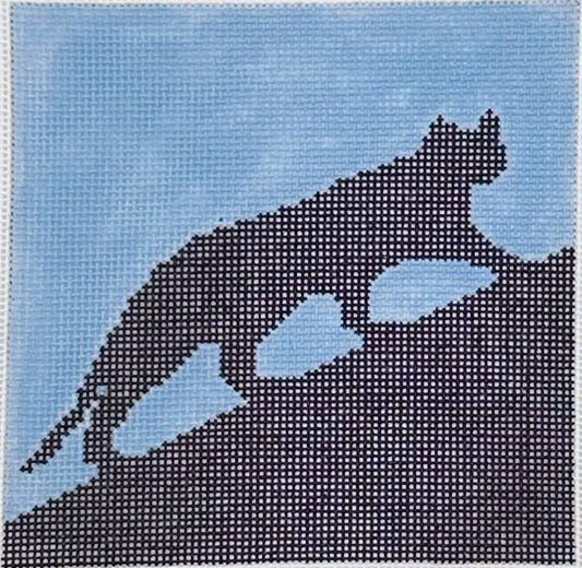 OKS C2B - On the Prowl Blue Cat