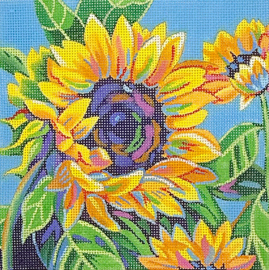 Sunflower Dance in Blue - BW430SE