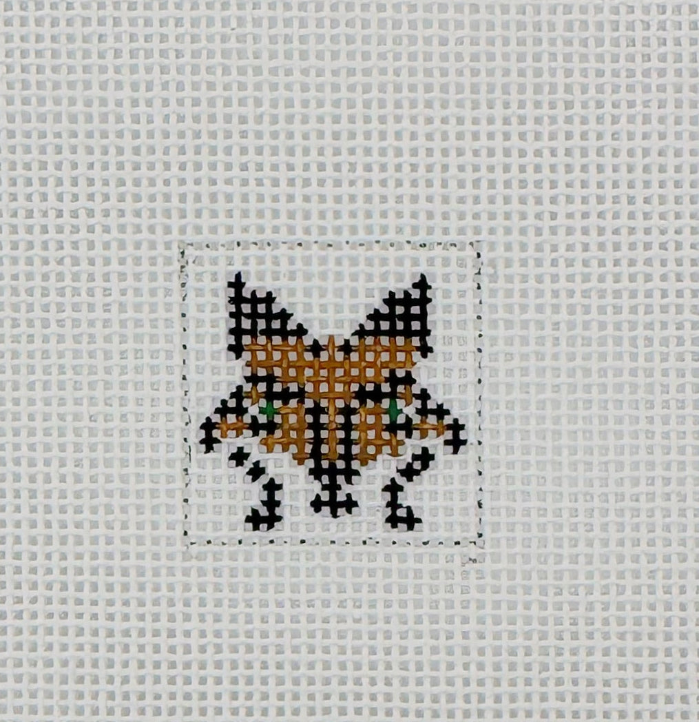 Fox 1 Inch Square - BW591 – Blue Waters Needlepoint