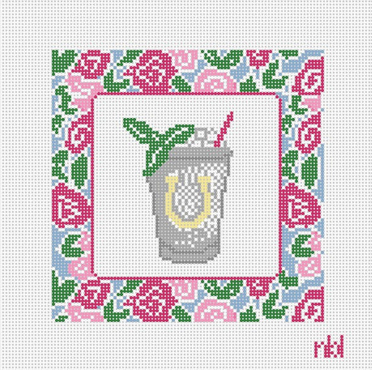 Mint Julep with Roses - BW2090NBL