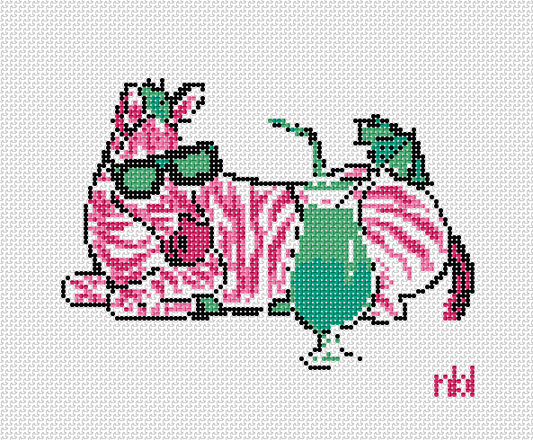 Vacation Zebra - BW2103NBL
