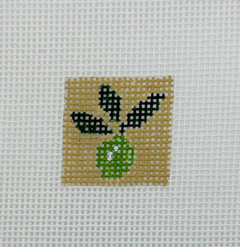 Single Olive 1 Inch Square - BW599