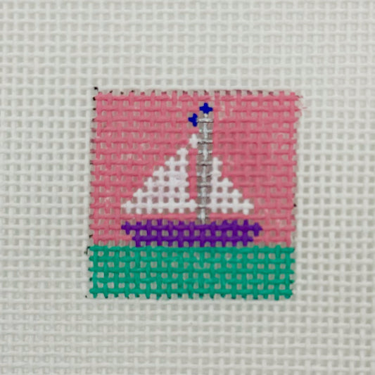 Sailboat Bag Tag - BW639JP-13