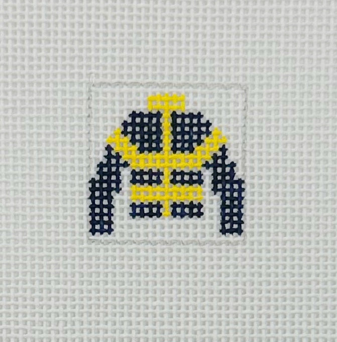 Jockey Silk 1 Inch Squares - BW593