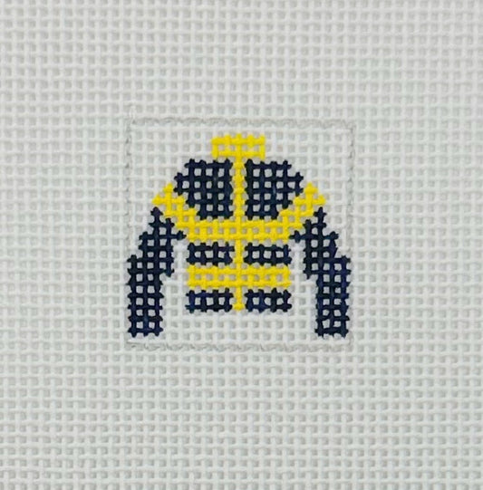 Jockey Silk 1 Inch Squares - BW593