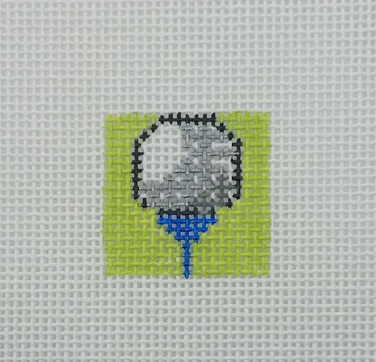 Ball on Tee 1 Inch Square - BW581