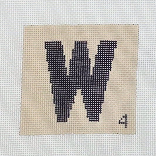 Scrabble Tile W - BW90