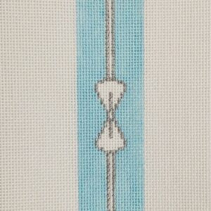 C26 - Blue Bow Wide Cuff