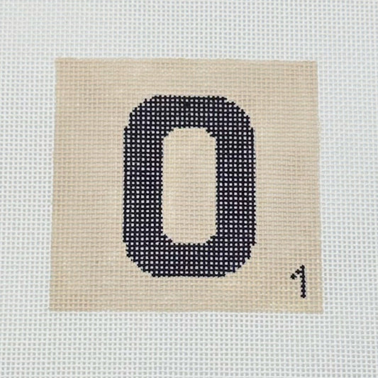 Scrabble Tile O - BW82