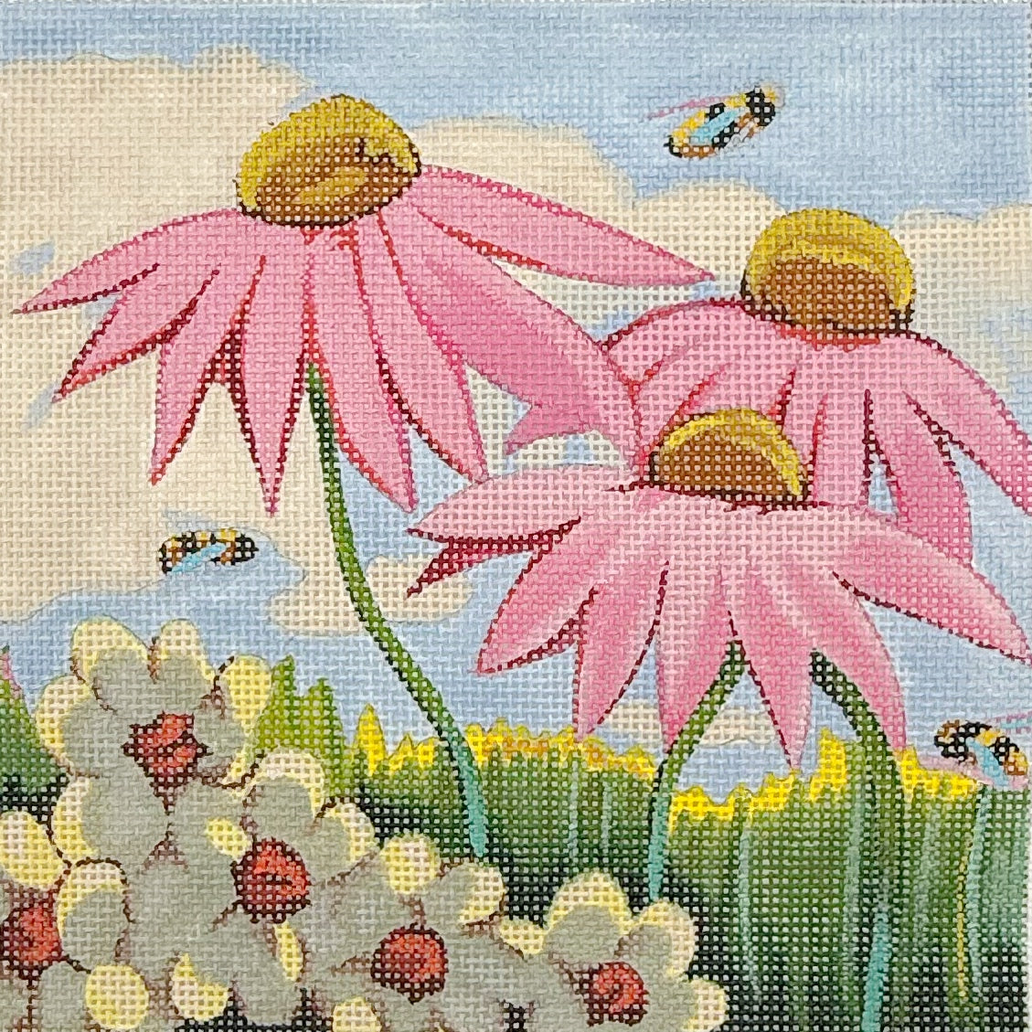 Flowers and Bees - BW460LL